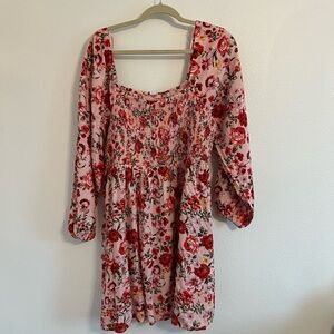 Floral Pink Dress